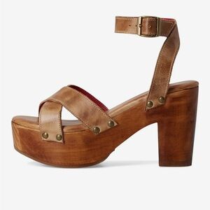 BED|STU brown Kalah Leather heeled sandals 7